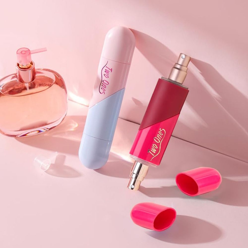 Fragrance Perfume Box - Portable 2in1 Travel Perfume Bottle ABS