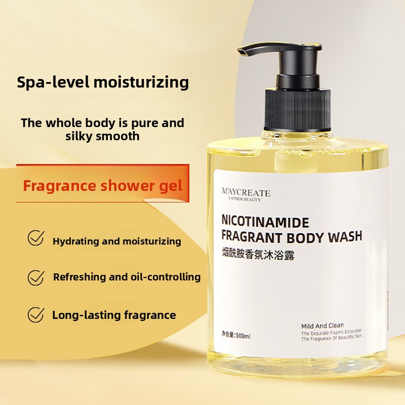 Niacinamide Body Wash Body Moi - Perfume Fragrance Body Wash review and price