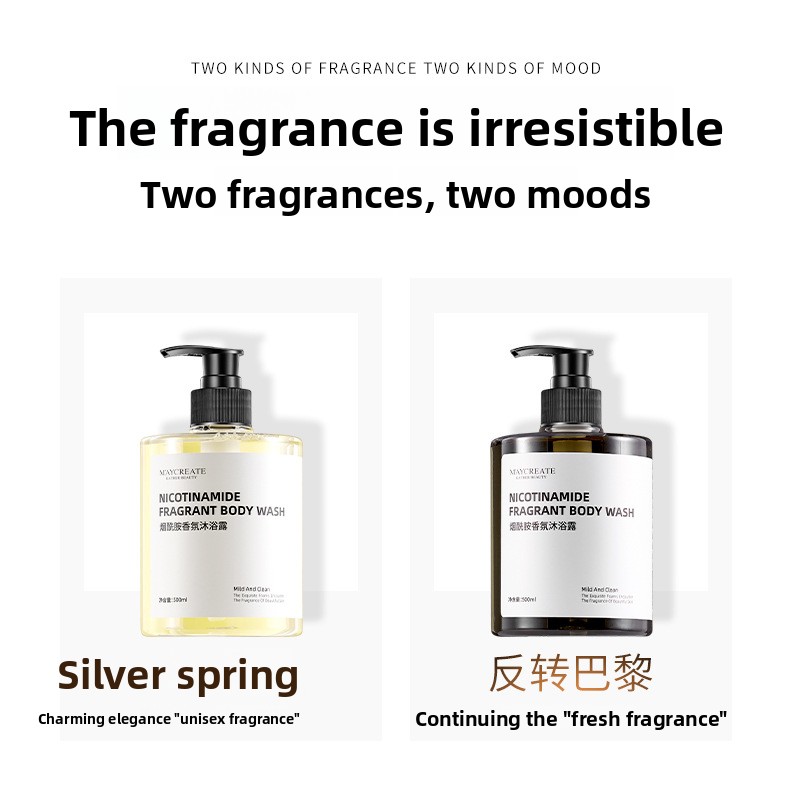 Niacinamide Body Wash Body Moi - Perfume Fragrance Body Wash review and price