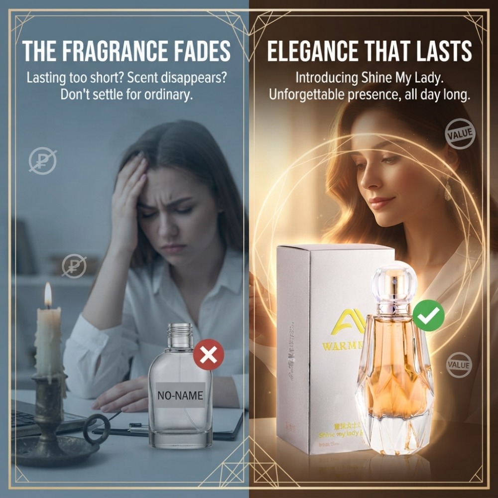 50ML Shine My Lady Perfume Las - Unique Perfume Fragrance review and price